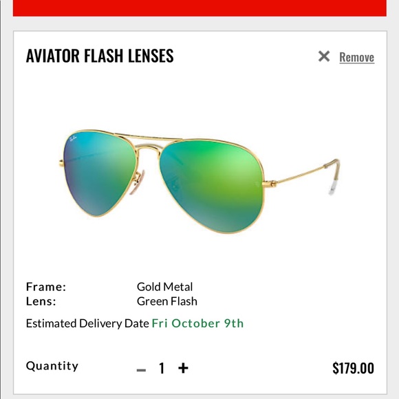 ***SOLD*** Ray-Ban Flash Lens Aviators - Picture 2 of 4